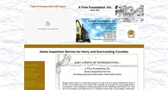 Desktop Screenshot of afirmfoundationinc.com